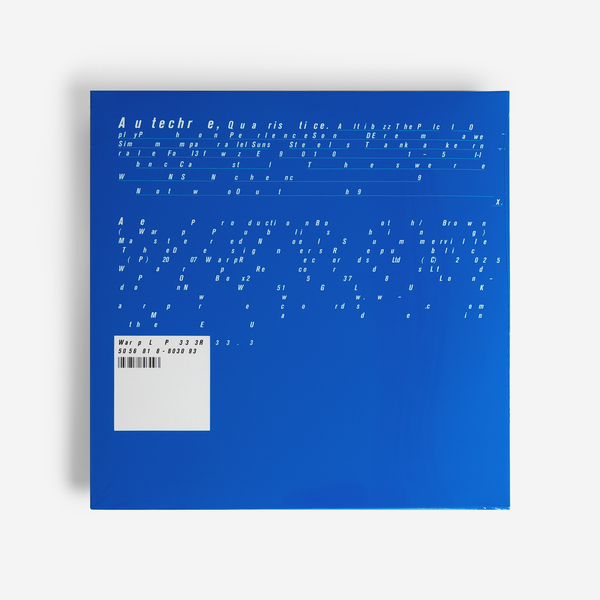 AUTECHRE - Quaristice - Boomkat