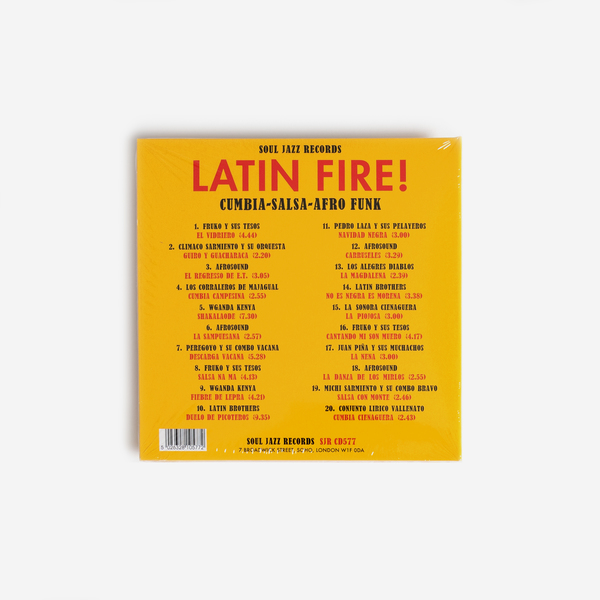 Soul Jazz Records Presents - LATIN FIRE! Cumbia–Salsa–Afro-Funk