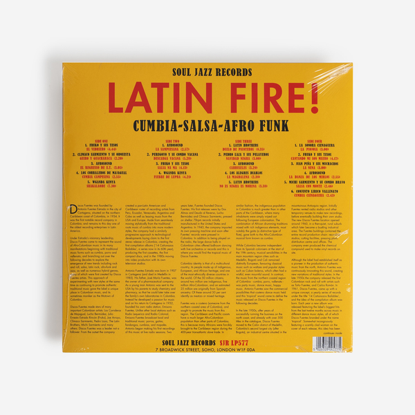 Soul Jazz Records Presents - LATIN FIRE! Cumbia–Salsa–Afro-Funk
