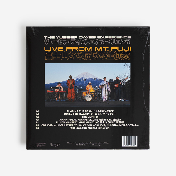 新品 Yussef Dayes / Live From Mt. Fuji LP LIVE FROM MT. FUJI | Yussef Dayes