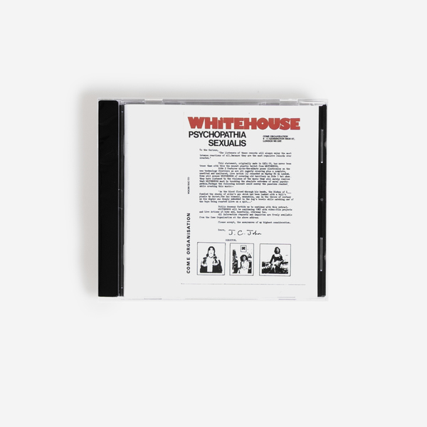 WHITEHOUSE - Psychopathia Sexualis (Legacy Edition) - Boomkat