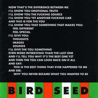 WHITEHOUSE - Bird Seed - Boomkat