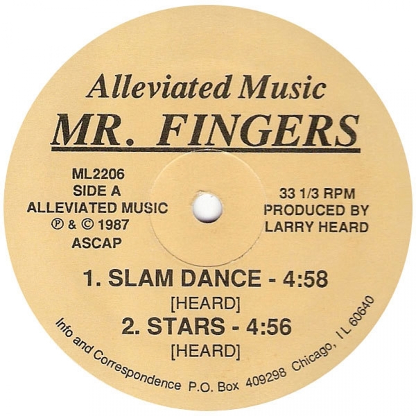 Mr. Fingers - Mr. Fingers EP - Boomkat