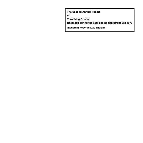 Tg the second annual report
