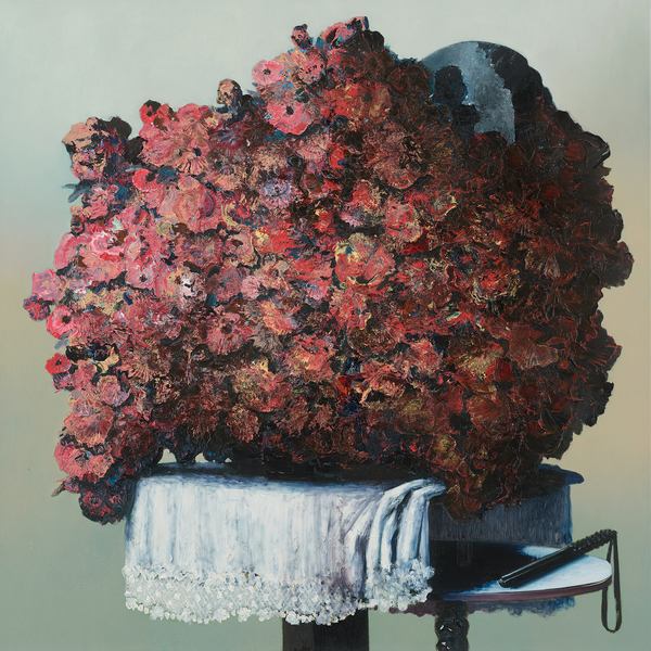 Album cover of the caretaker - everywhere at the end of time