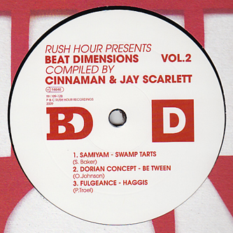 Dorian Concept / Fulgeance / Various - Beat Dimensions Vol. 2 (B) - Boomkat