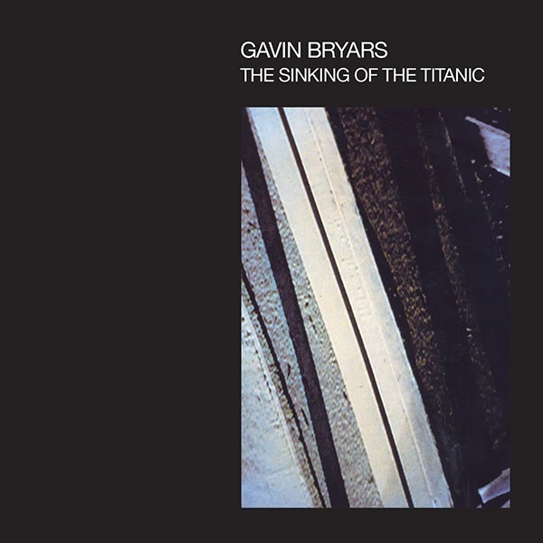 Gavin bryars the sinking of the titanic cd sleeve artwork