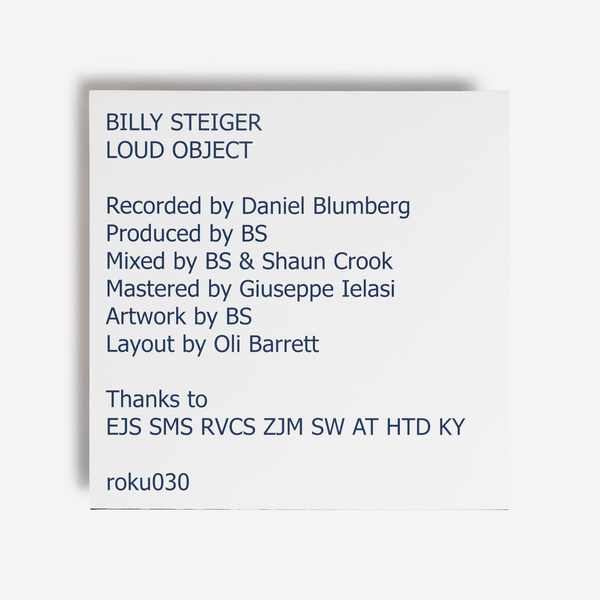 Billysteiger vinyl b