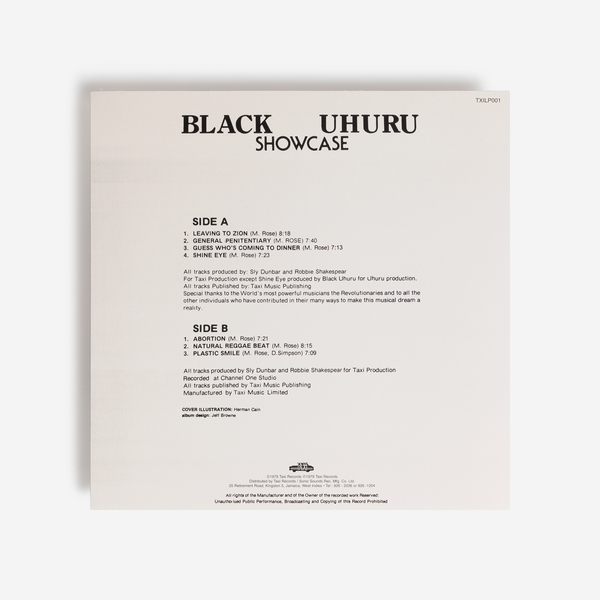 Blackuhuru vinyl b