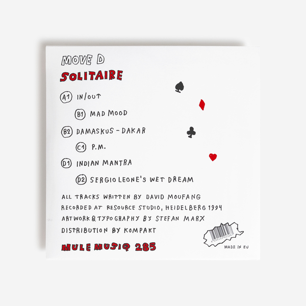 LP / Move D / Solitaire アナログレコード MOVE D - Solitaire - Boomkat