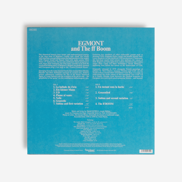 Daniel Schell & Dick Annegarn - Egmont & The ff Boom - Boomkat