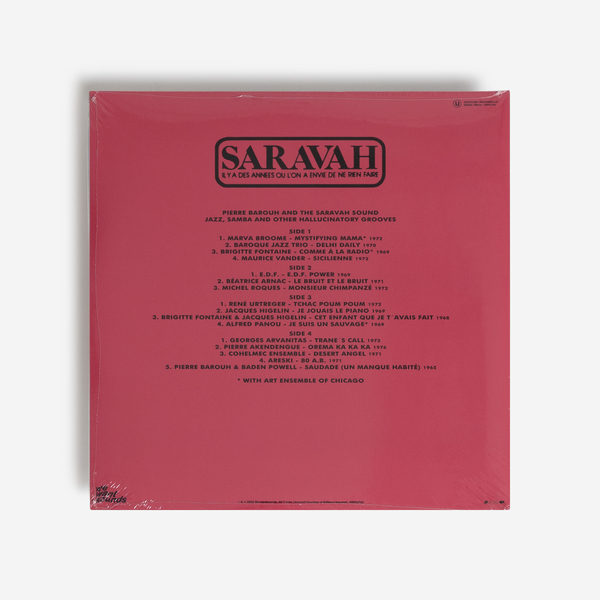 Various Artists - Pierre Barouh And The Saravah Sound - Boomkat
