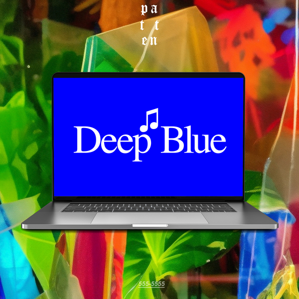Patten deep blue