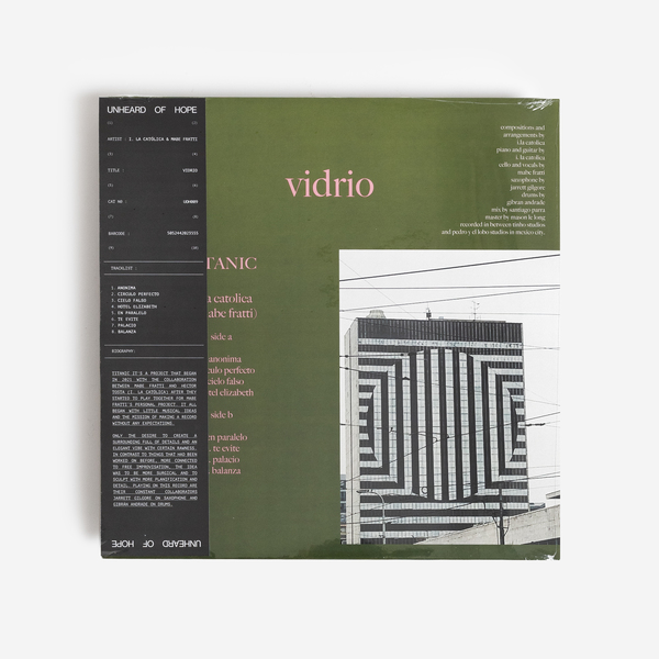 Vidrio front