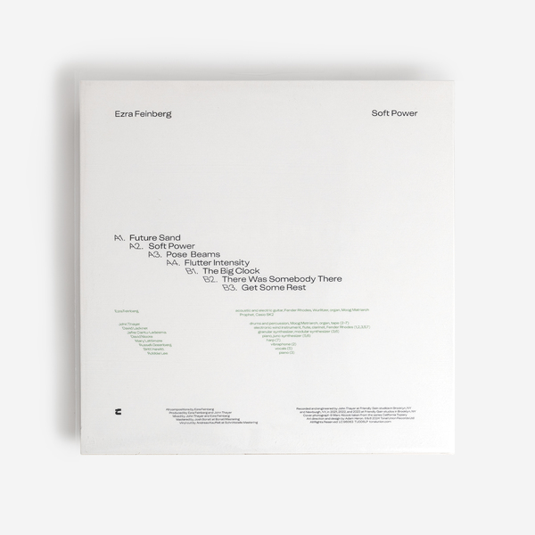 【新品未開封】【レコード】Ezra Feinberg Soft Power Ezra Feinberg - Soft Power - Boomkat