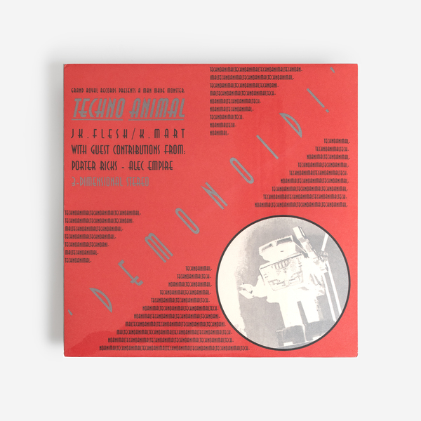 porter ricks / techno animal / 2LP 【公式通販】
