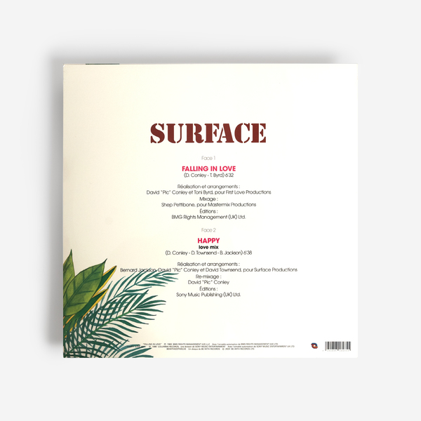 Surface back