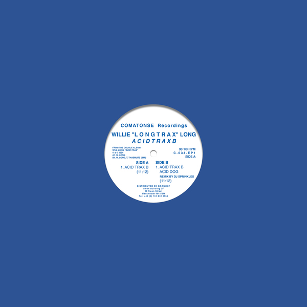 DJ Sprinkles x Will Long - Acid Trax - EP 1 - Boomkat